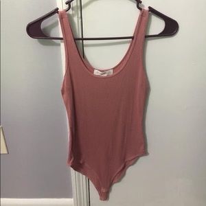 Pink bodysuit